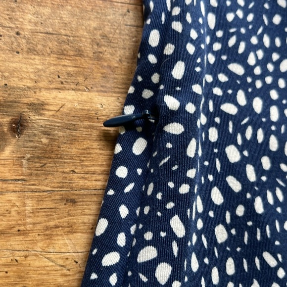 Title Nine Sayonara Cafe Buttah Dress Medium Navy - Picture 6 of 11